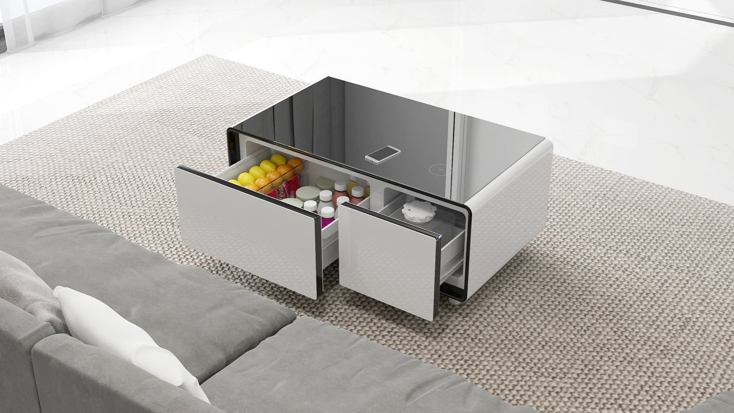 Surprising Innovation: The Coffee Table That Is a Fridge for Modern Homes