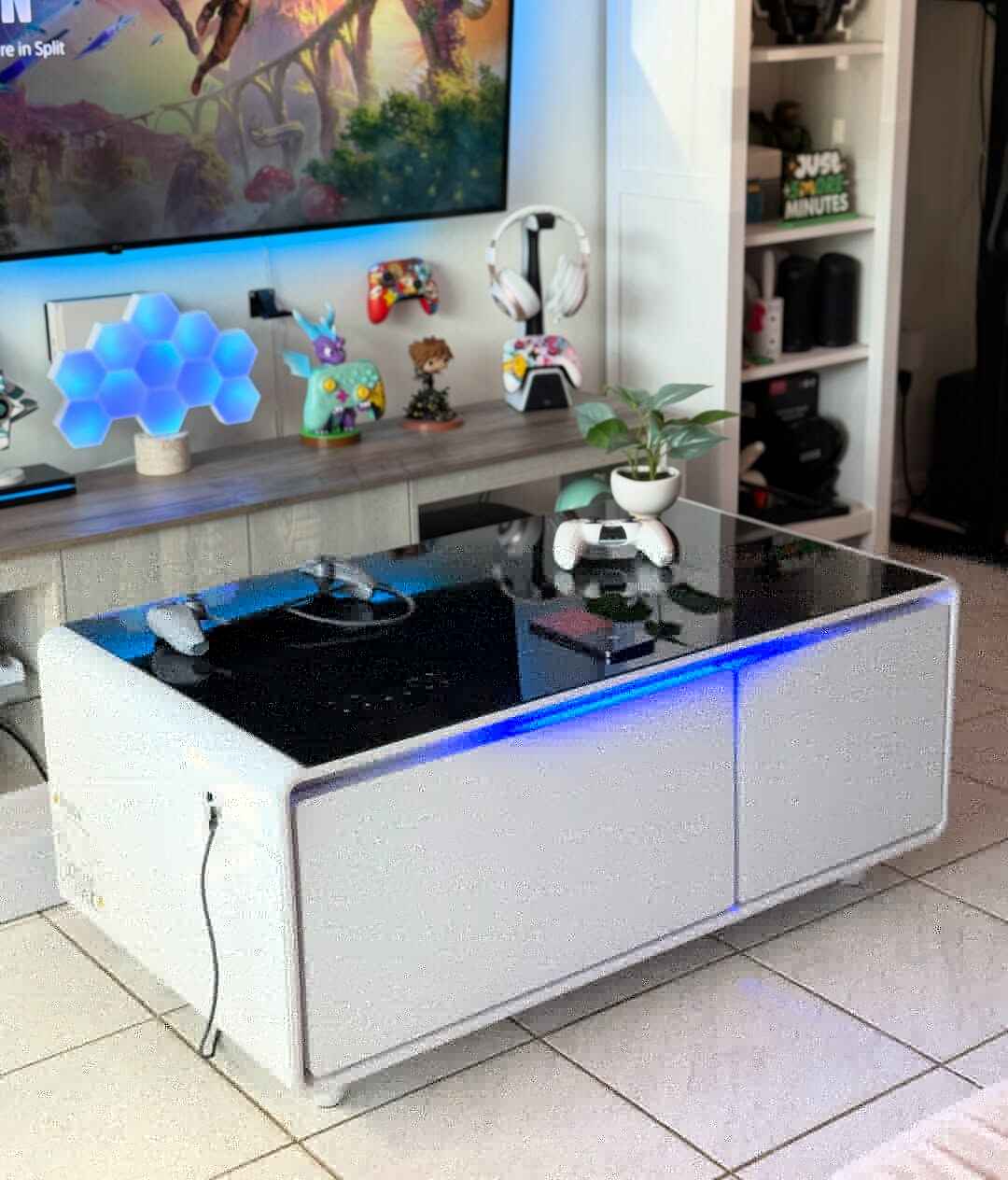 Transform Your Living Room: How a High-Tech Smart Coffee Table Creates the Ultimate Home Entertainment Hub