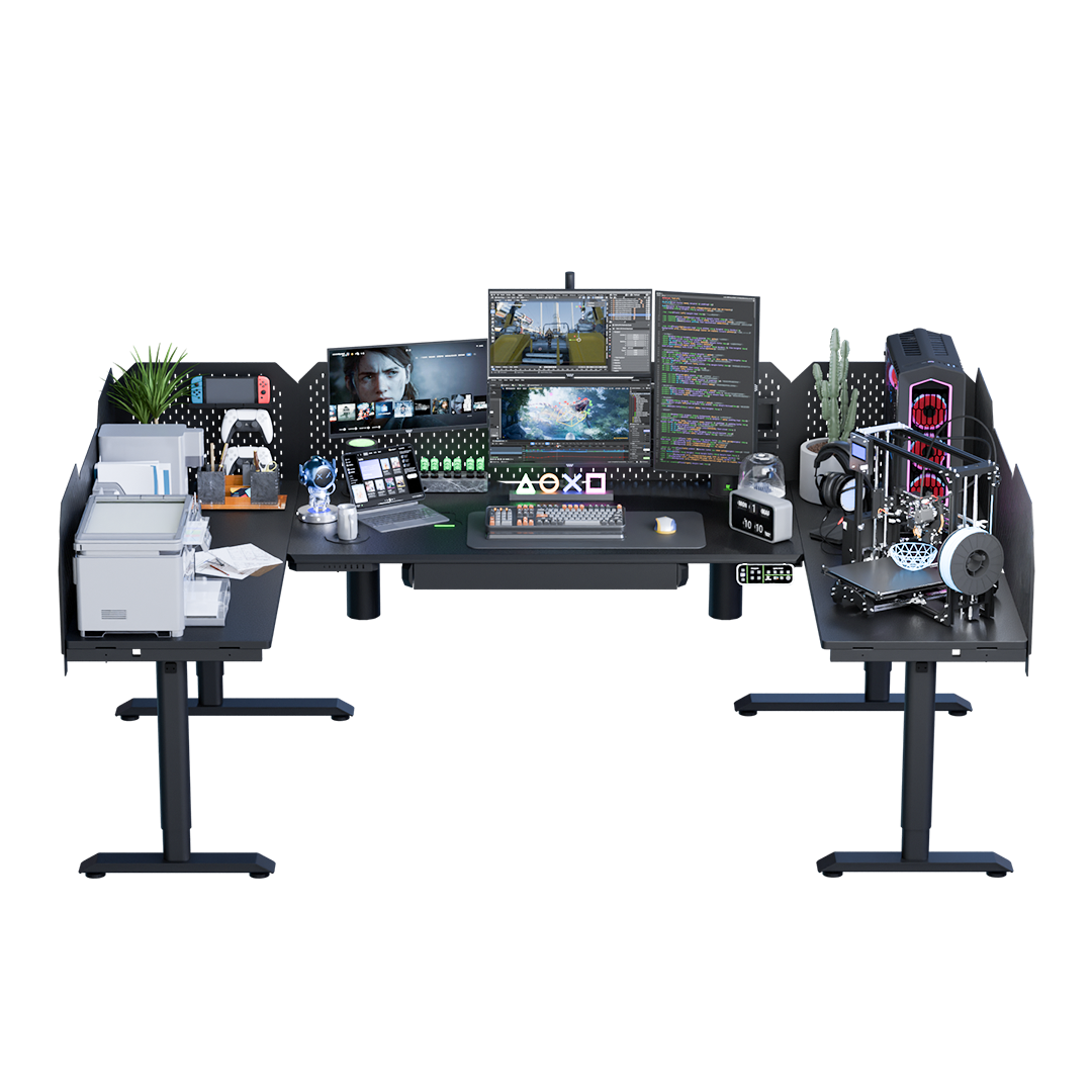 Livtab Cyberone Modular L-shaped Standing desk