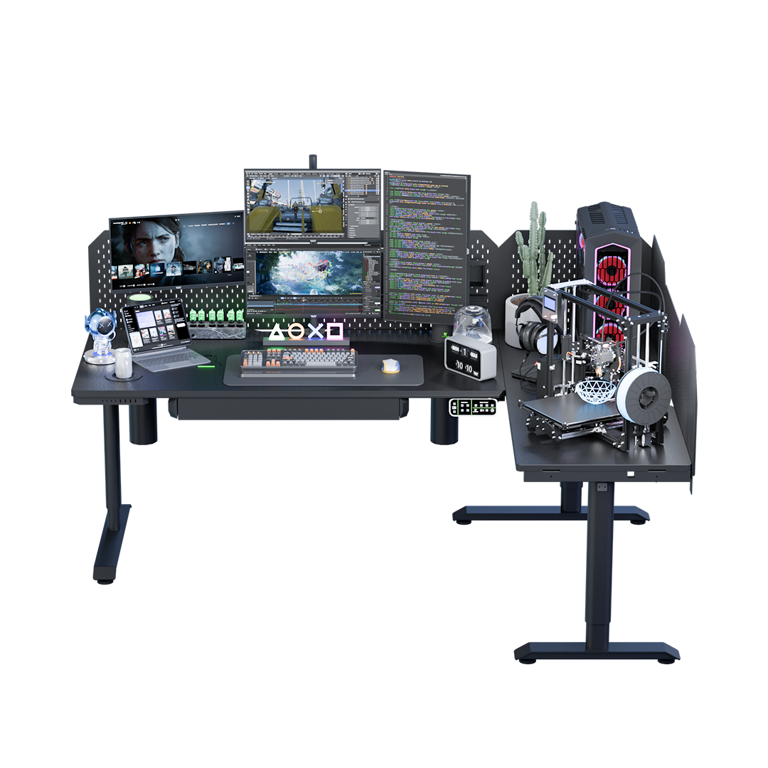 Livtab Cyberone Modular L-shaped Standing desk