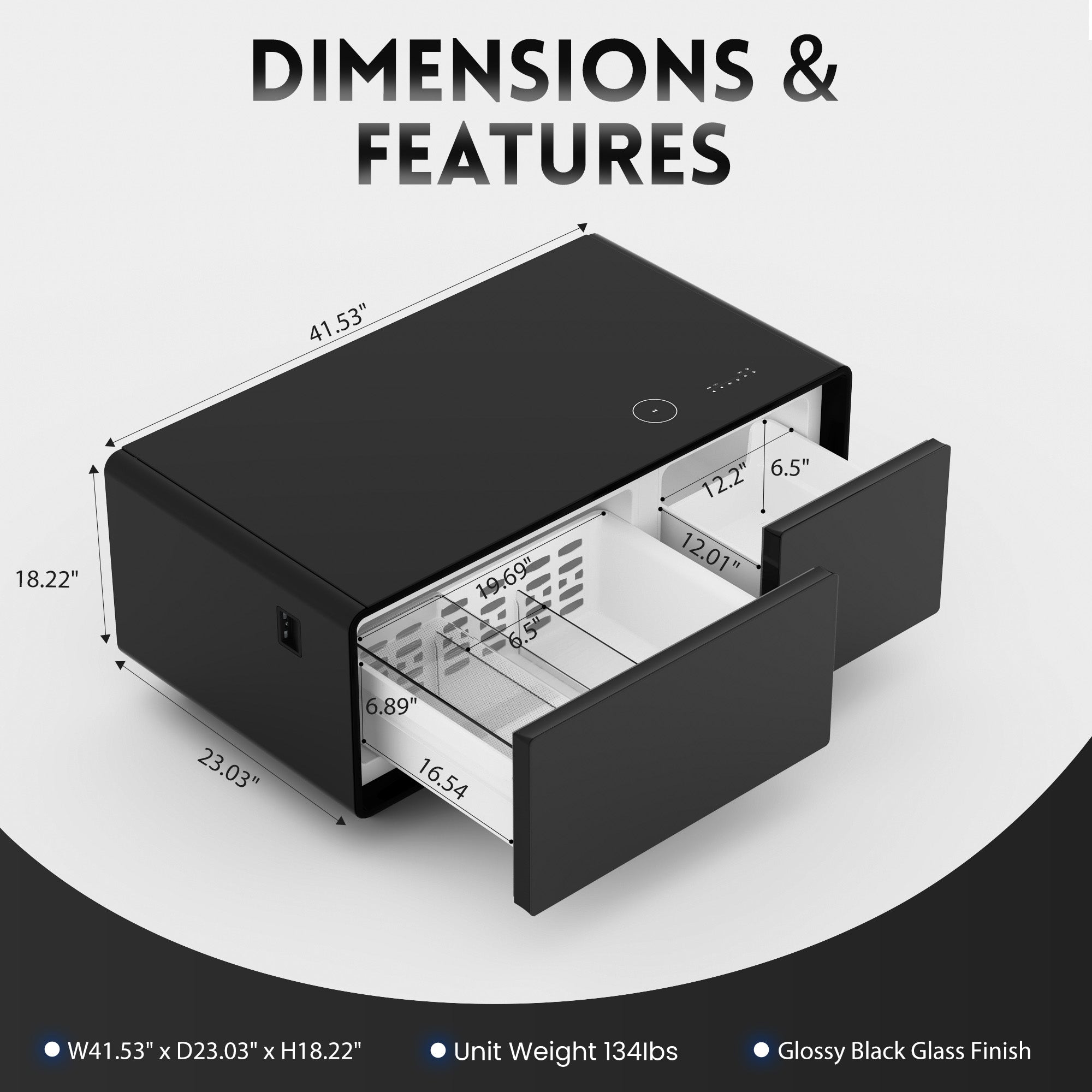 LT90 FreezerX Smart Coffee Table