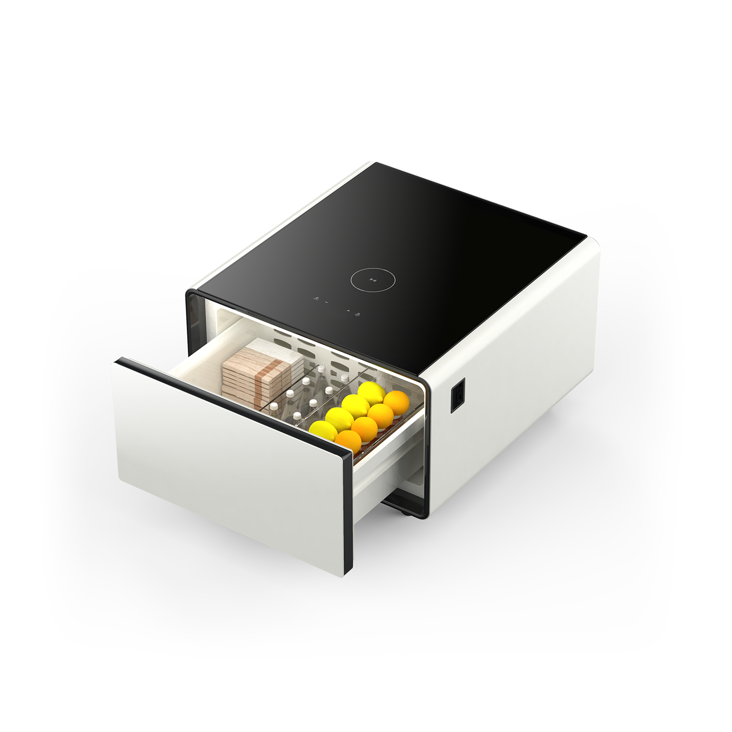 LIVTAB LT60 Smart Nightstand with Refrigerated Storage and Wireless Charging