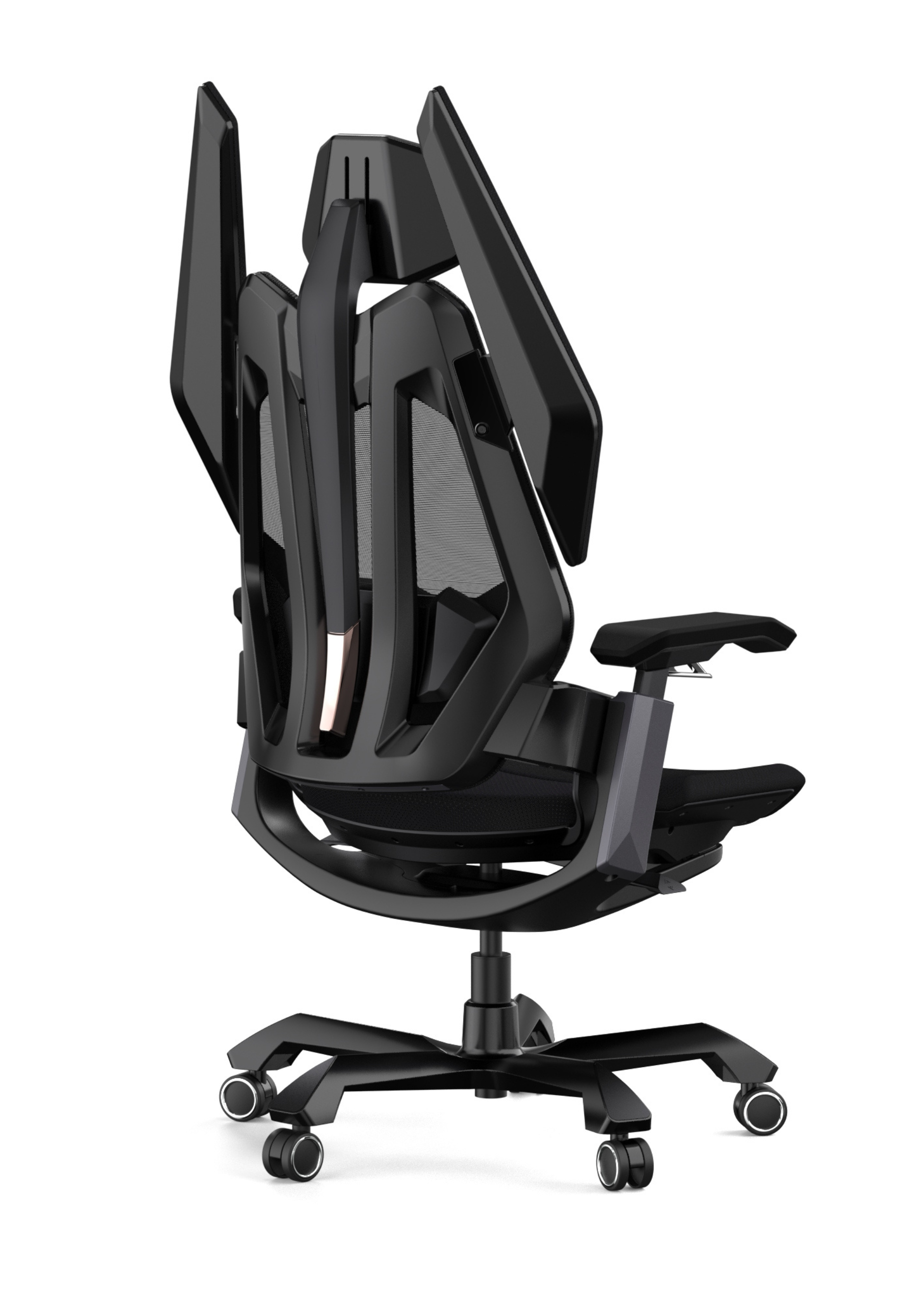 TGIF T0 Ergonomic Gaming Chair Black