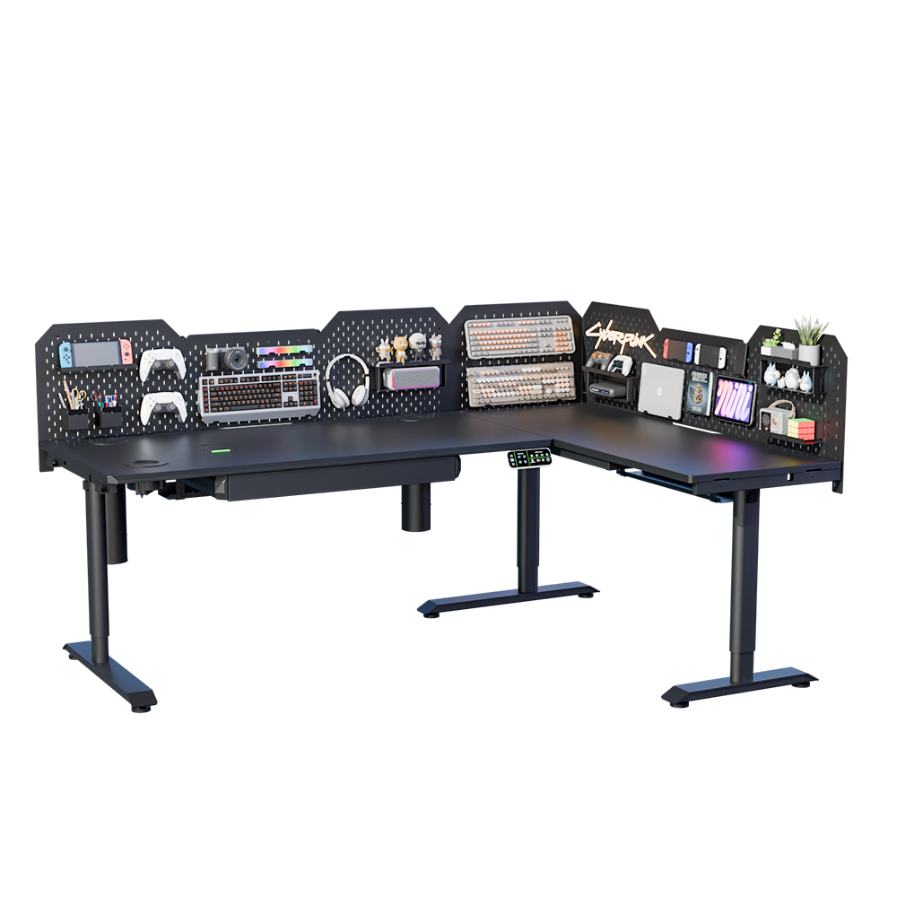 Livtab Cyberone Modular L-shaped Standing desk