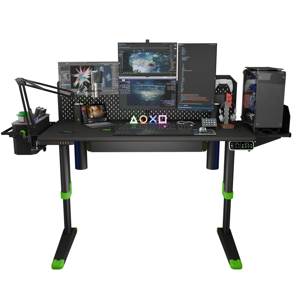 CyberOne Pro integrated smart standing desk
