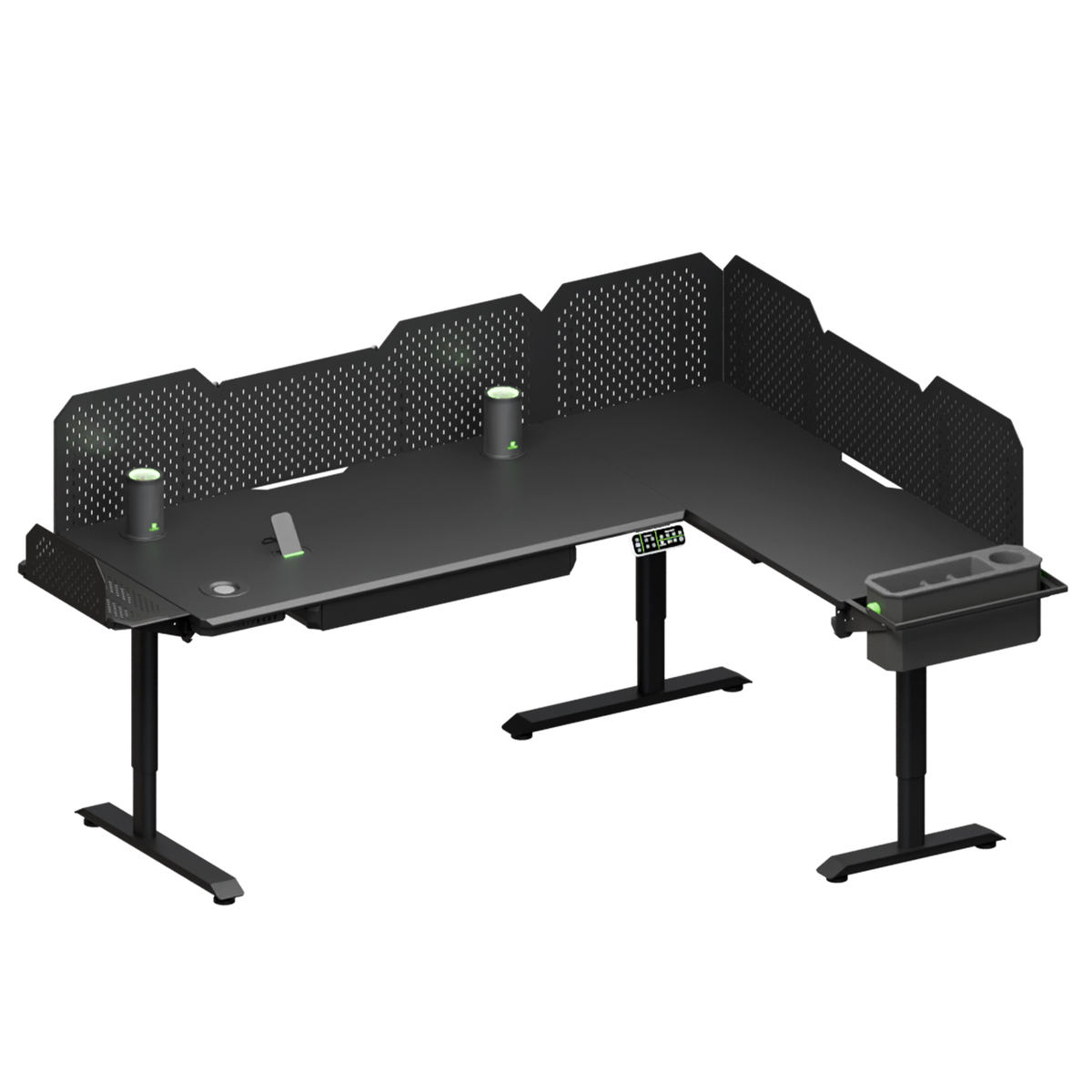 LIVTAB CyberOne Modular L-shaped standing desk